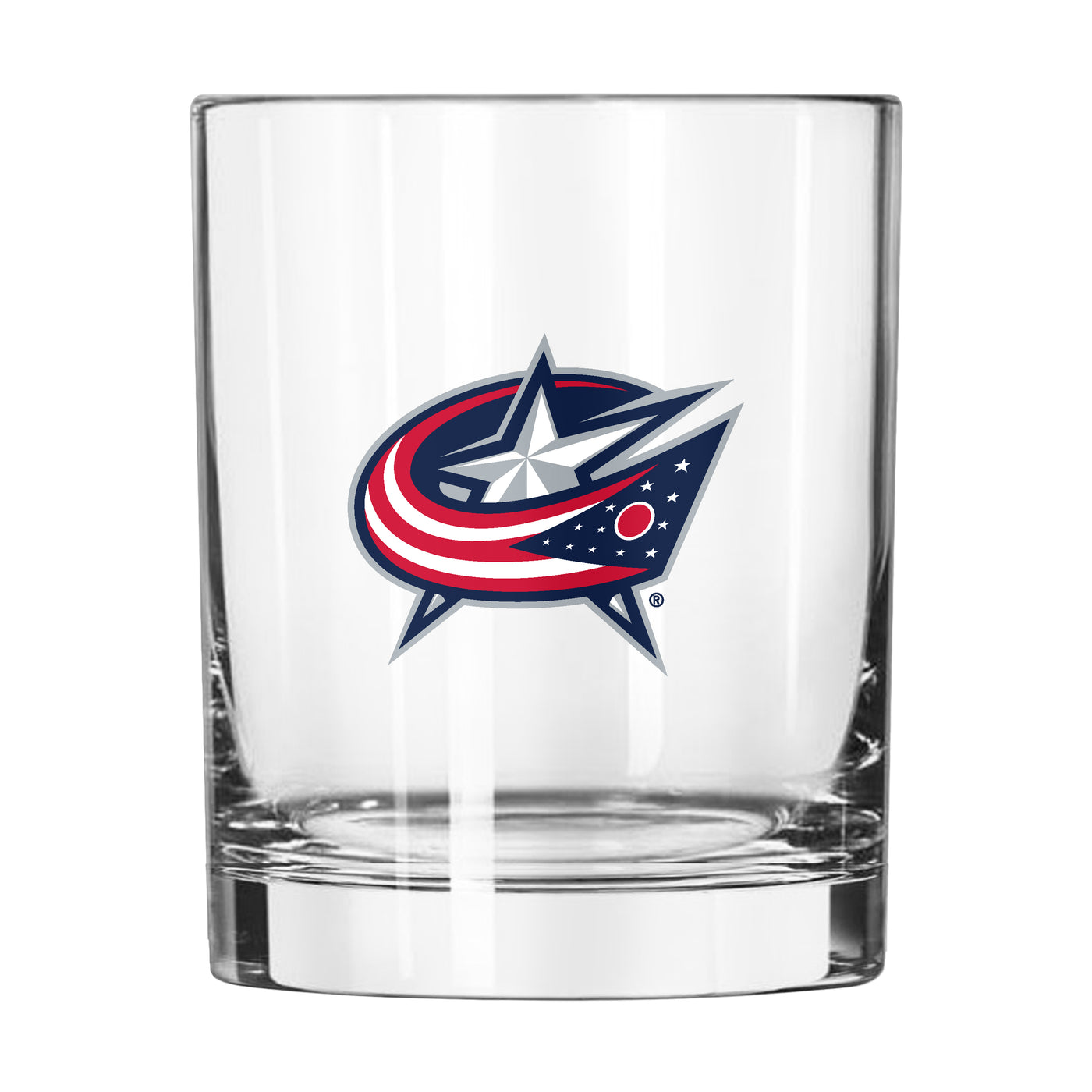 Columbus Blue Jackets 14oz Rocks Glass