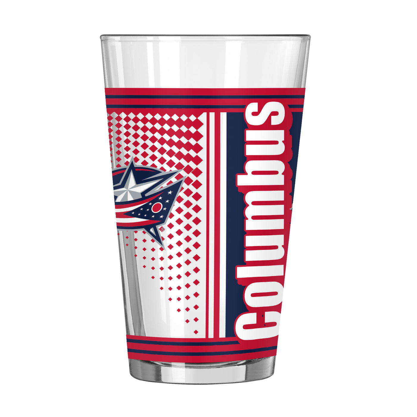 Columbus Blue Jackets 16oz Hero Pint Glass