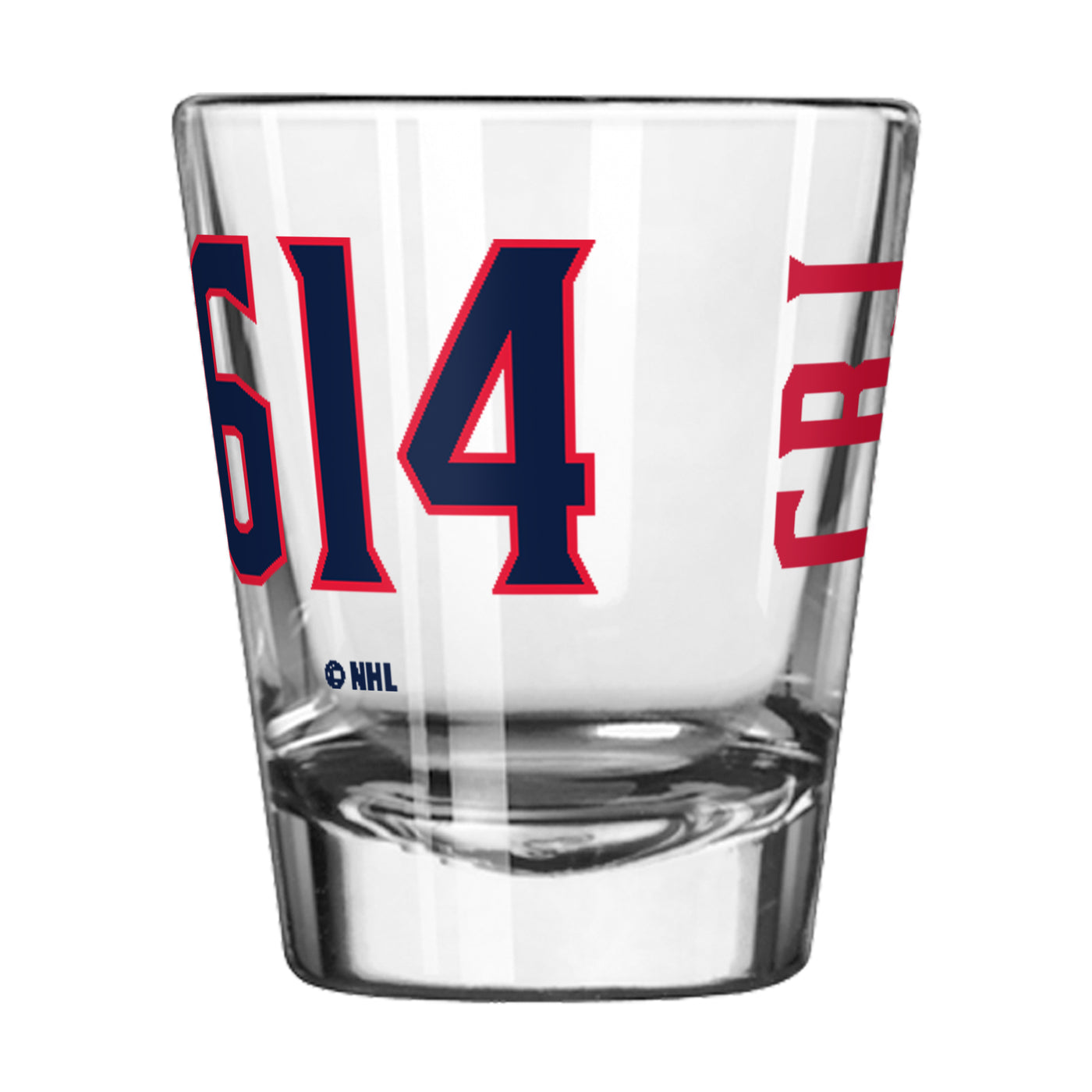 Columbus Blue Jackets 614 2oz Gameday Shot Glass