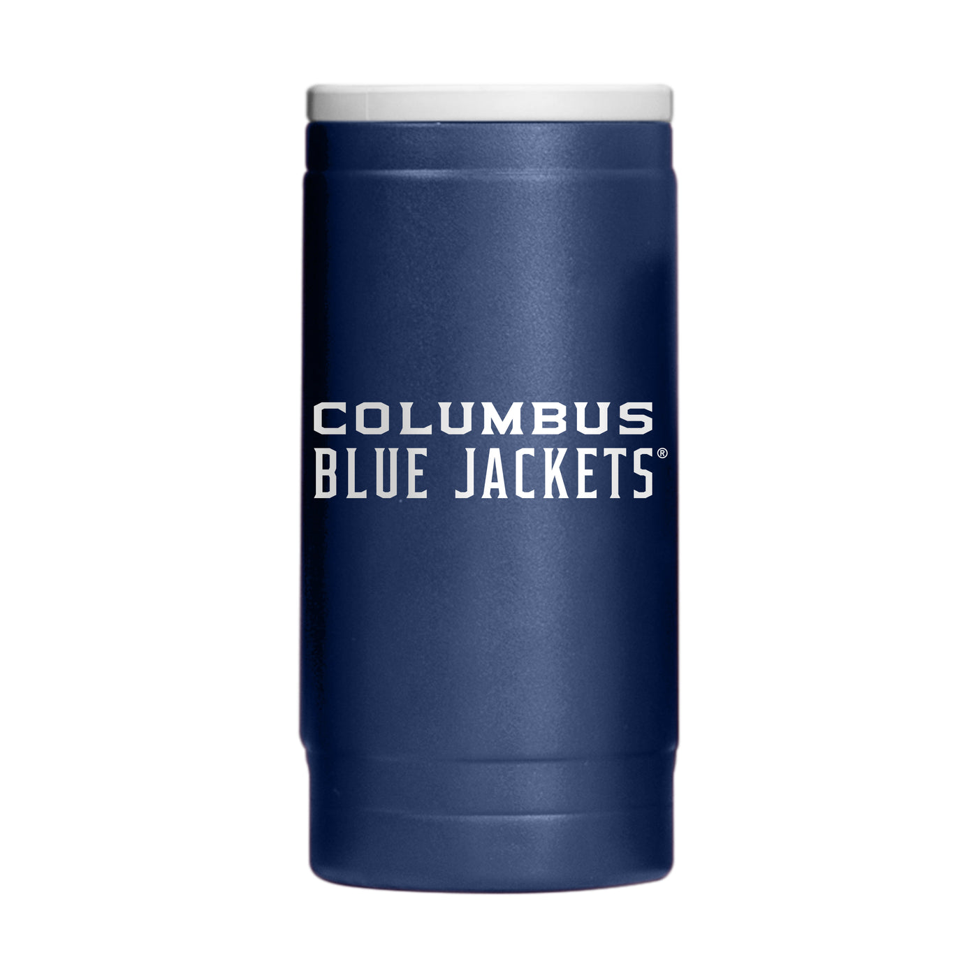 Columbus Blue Jackets 12oz Flipside Powder Coat Slim Can Coolie - Logo Brands
