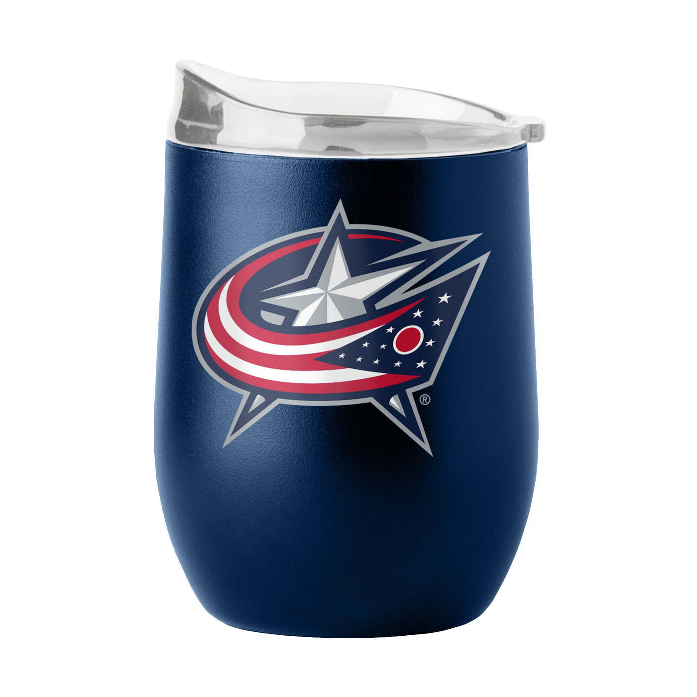 Columbus Blue Jackets 16oz Flipside Powder Coat Curved Bev