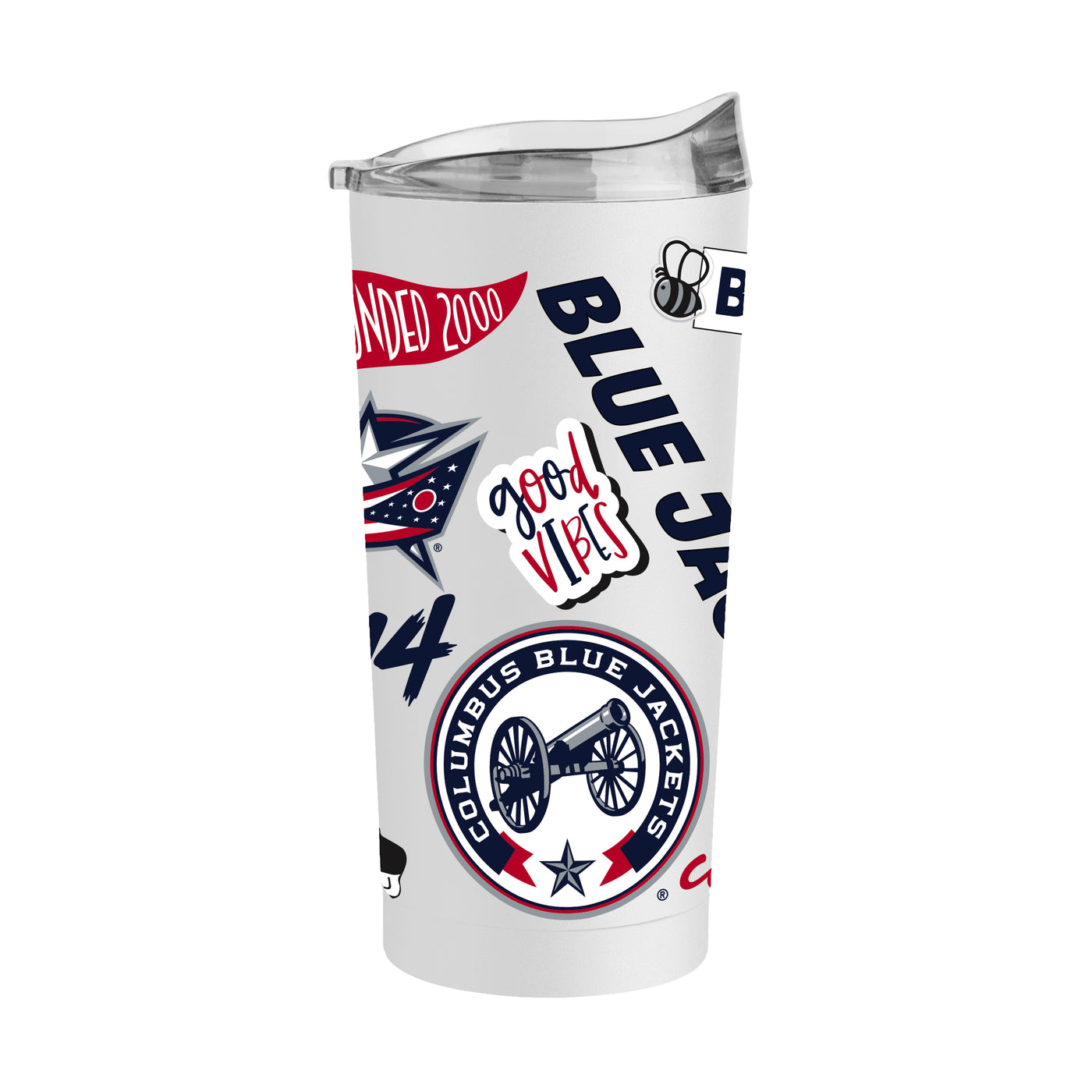 Columbus Blue Jackets 20oz Native Powder Coat Tumbler