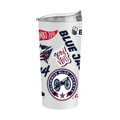 Columbus Blue Jackets 20oz Native Powder Coat Tumbler