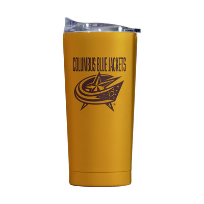 Columbus Blue Jackets 20oz Huddle Powder Coat Tumbler - Logo Brands