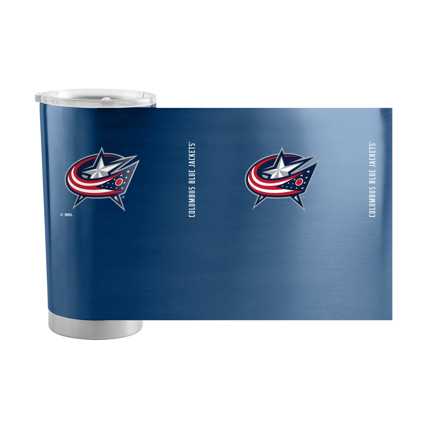 Columbus Blue Jackets 20oz Gameday Stainless Steel Tumbler - Logo Brands