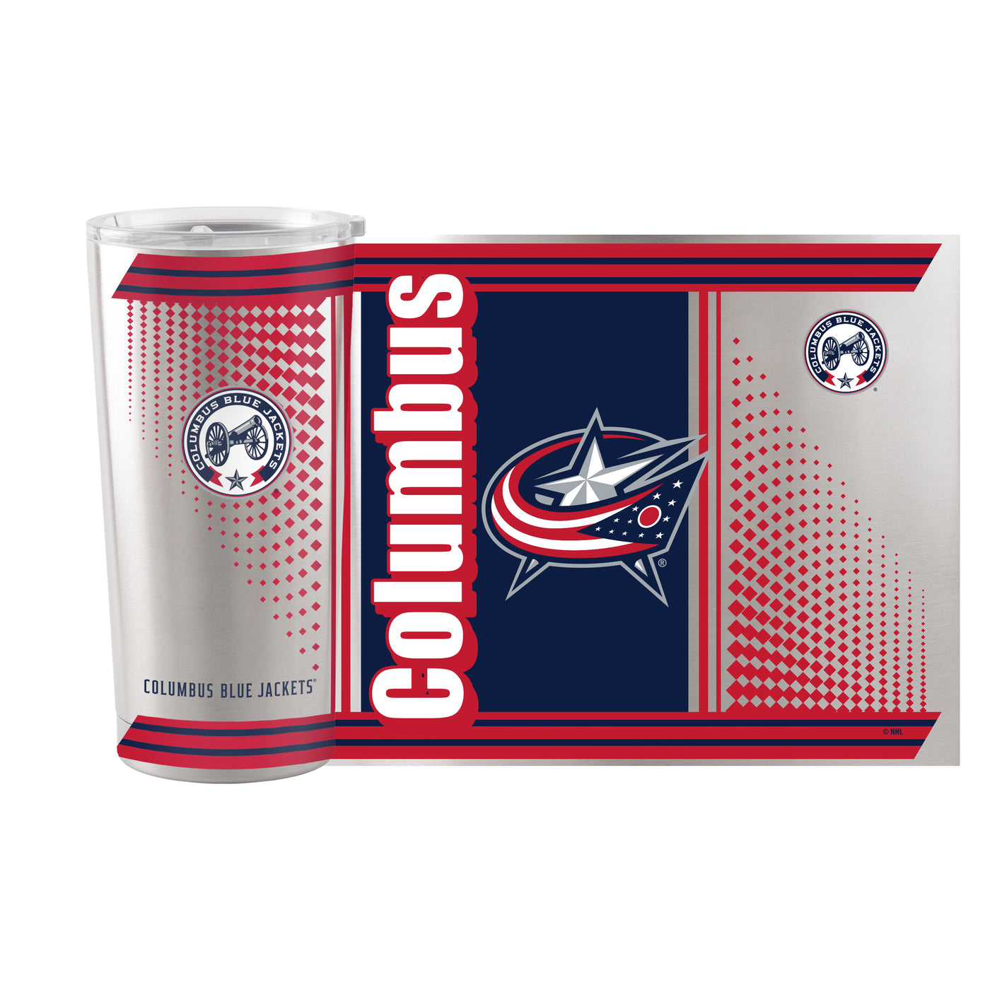 Columbus Blue Jackets 20oz Hero Stainless Steel Tumbler