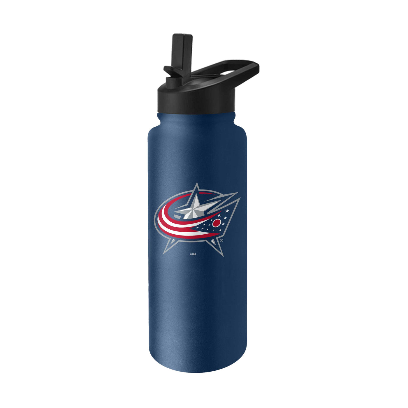 Columbus Blue Jackets 34oz Logo Quencher Bottle