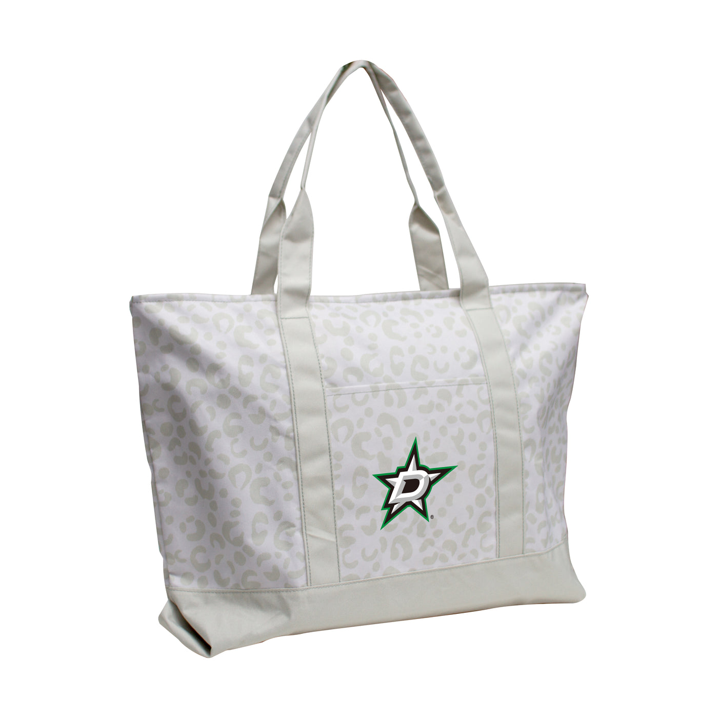 Dallas Stars Leopard Pattern Tote - Logo Brands