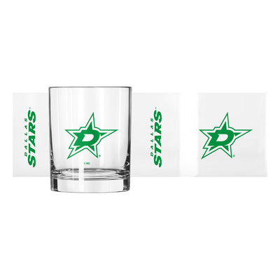 Dallas Stars 14oz Gameday Rocks Glass
