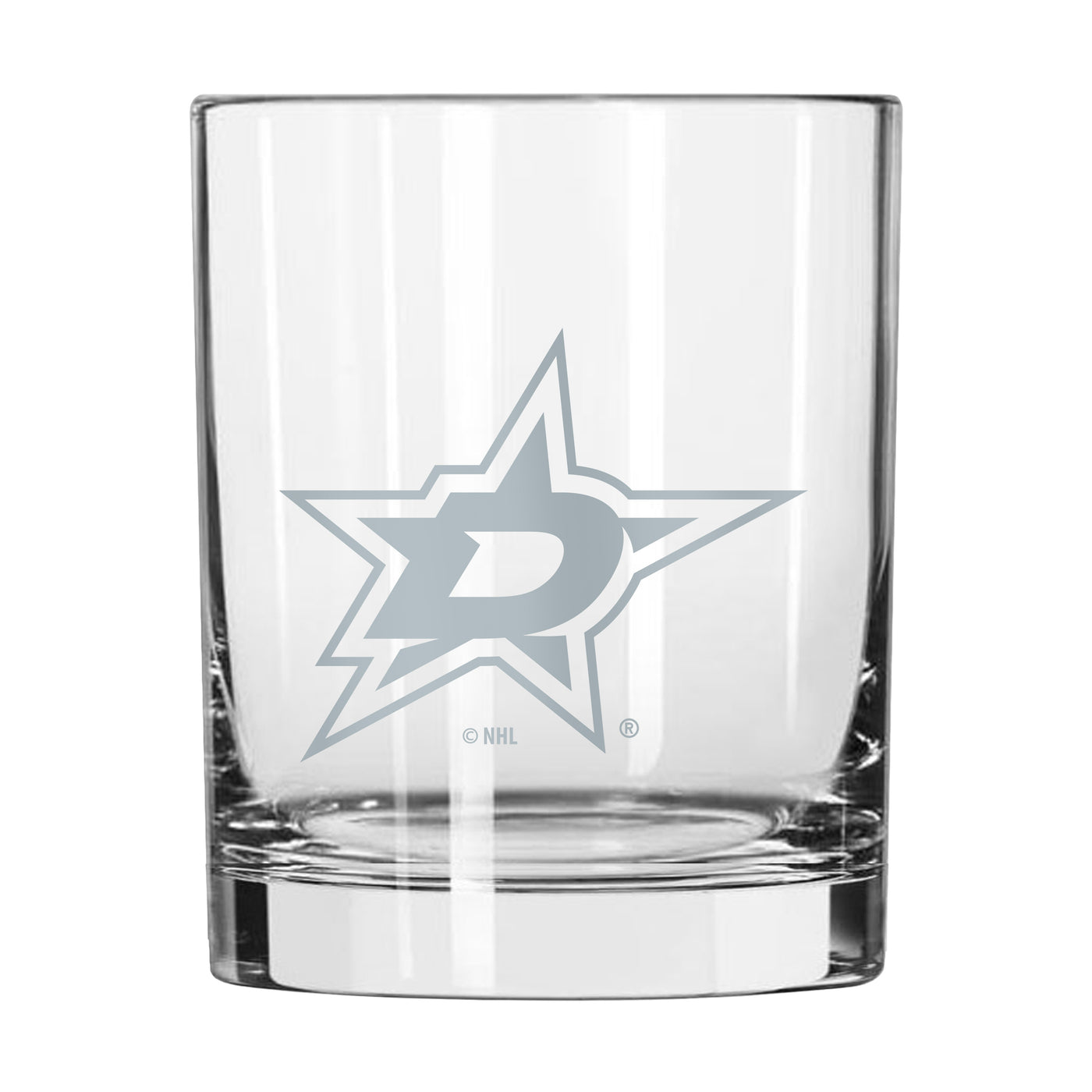 Dallas Stars 14oz Frost Rocks Glass