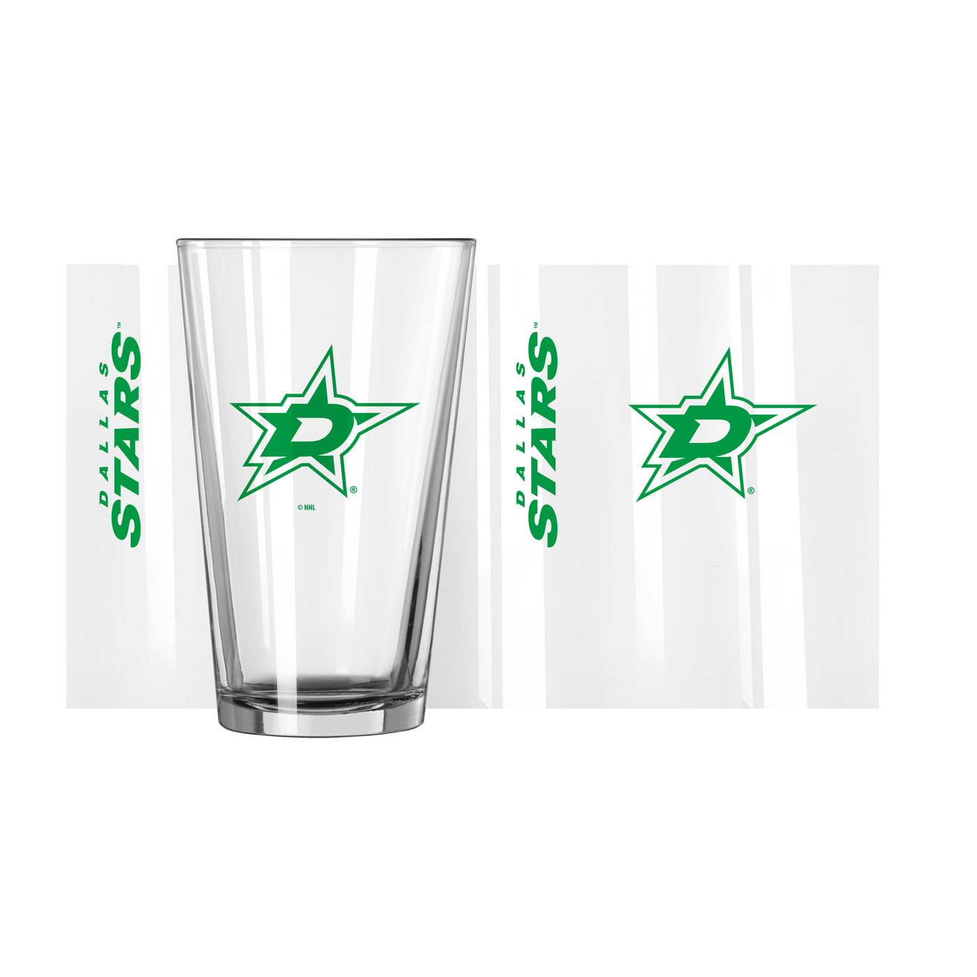Dallas Stars 16oz Gameday Pint Glass - Logo Brands