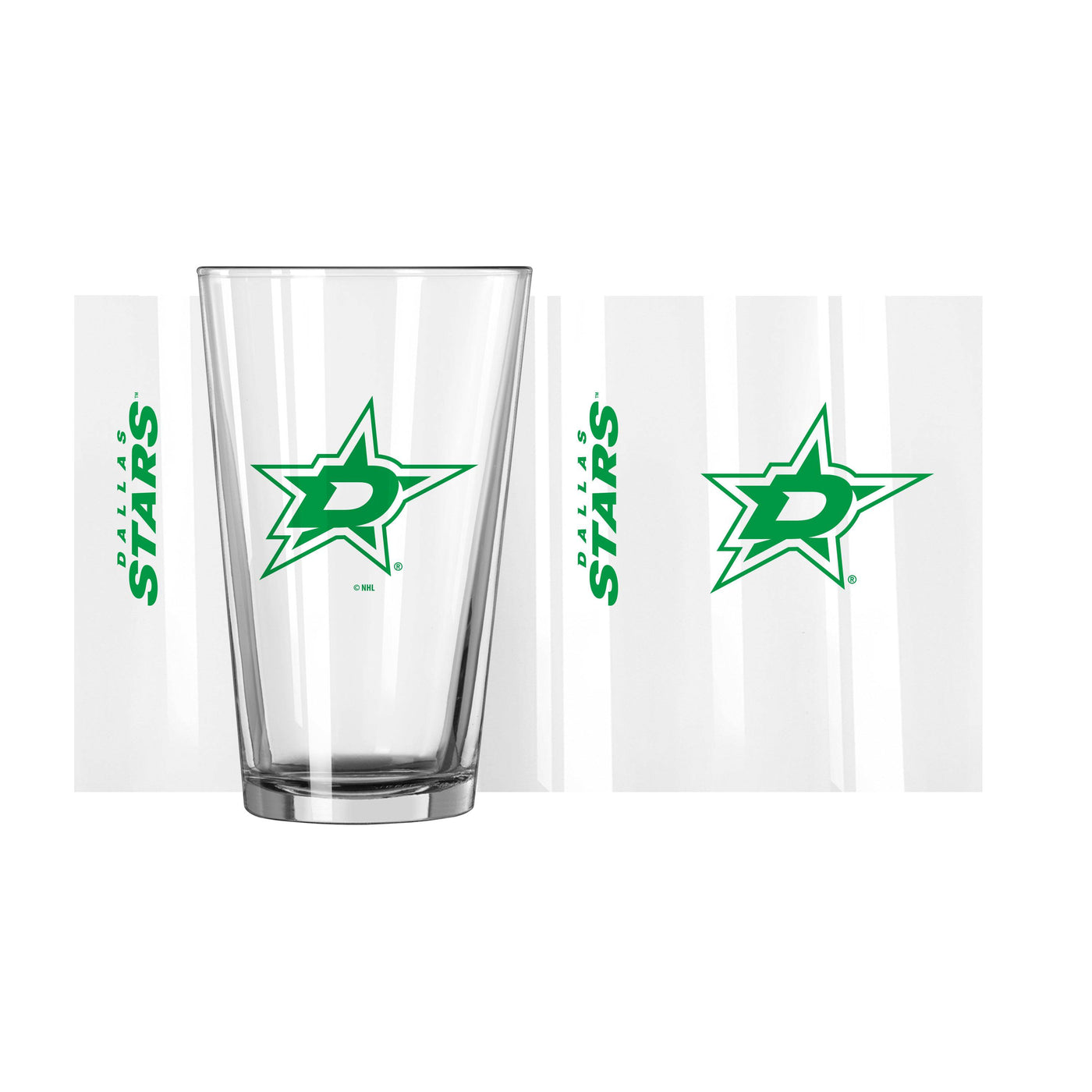 Dallas Stars 16oz Gameday Pint Glass - Logo Brands