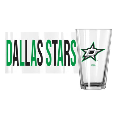 Dallas Stars 16oz Overtime Pint Glass