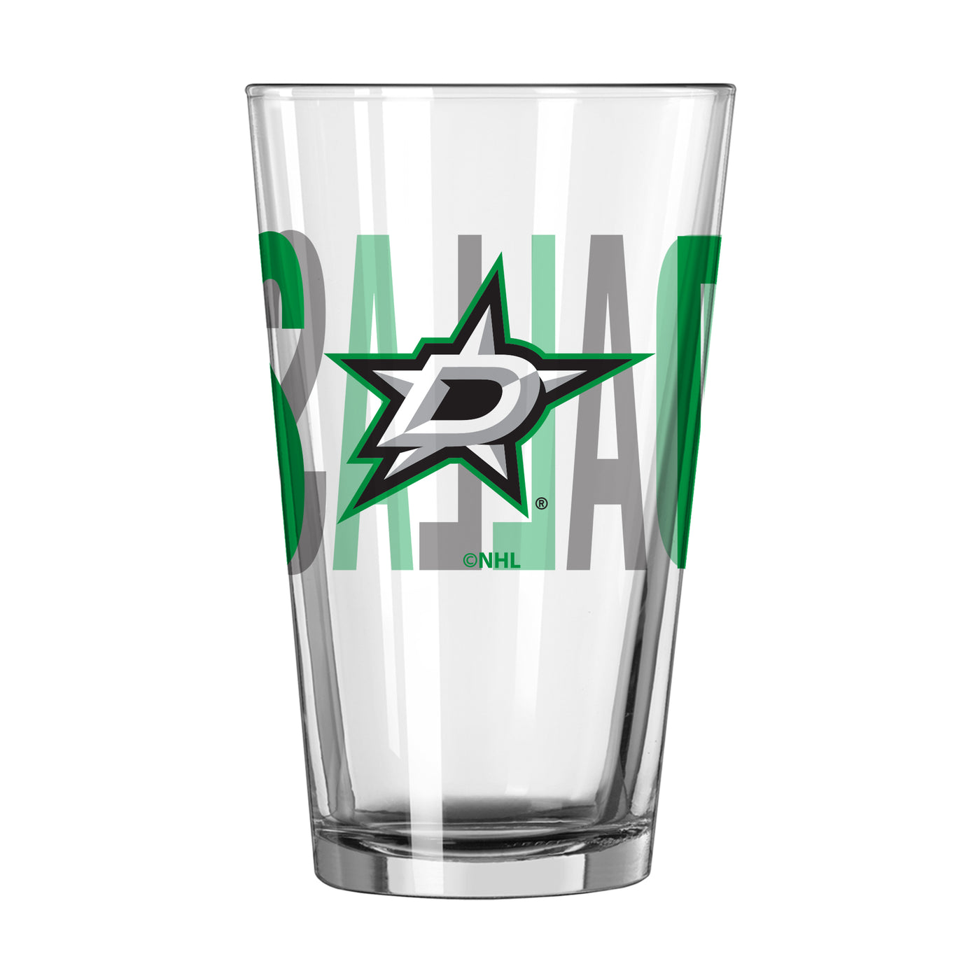Dallas Stars 16oz Overtime Pint Glass