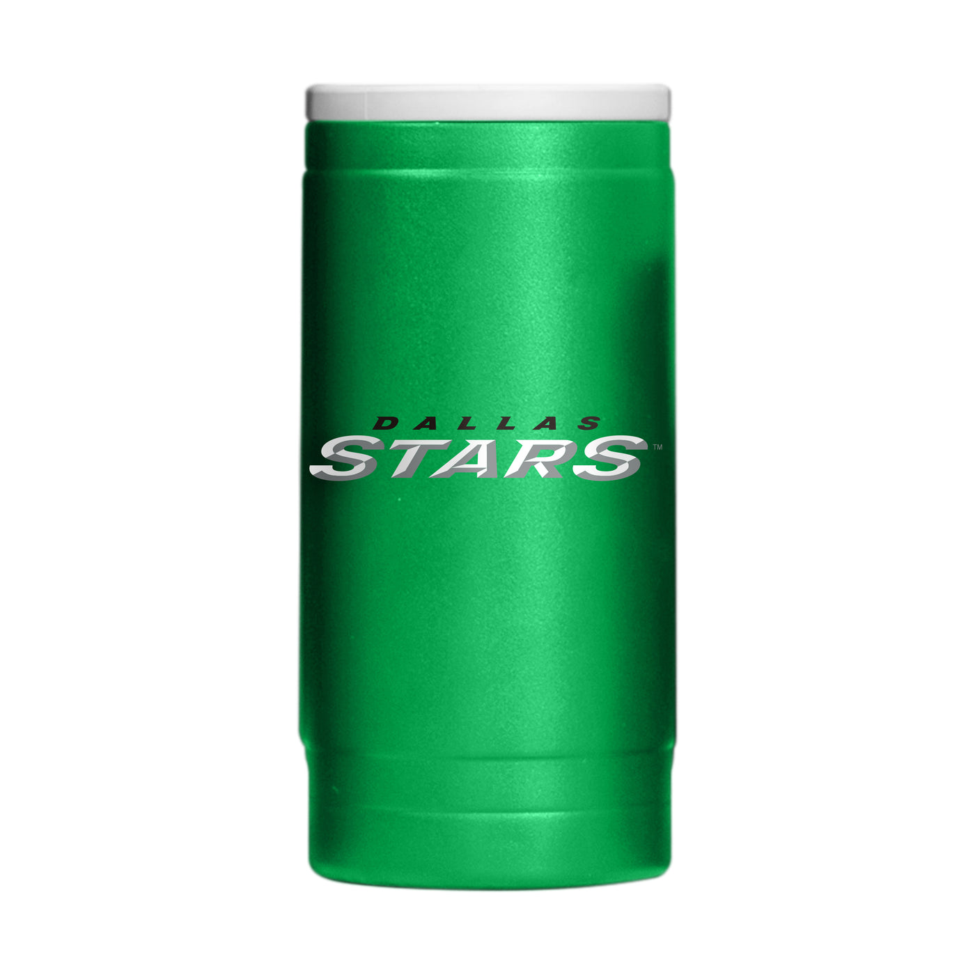 Dallas Stars 12oz Flipside Powdercoat SlimCan Coolie