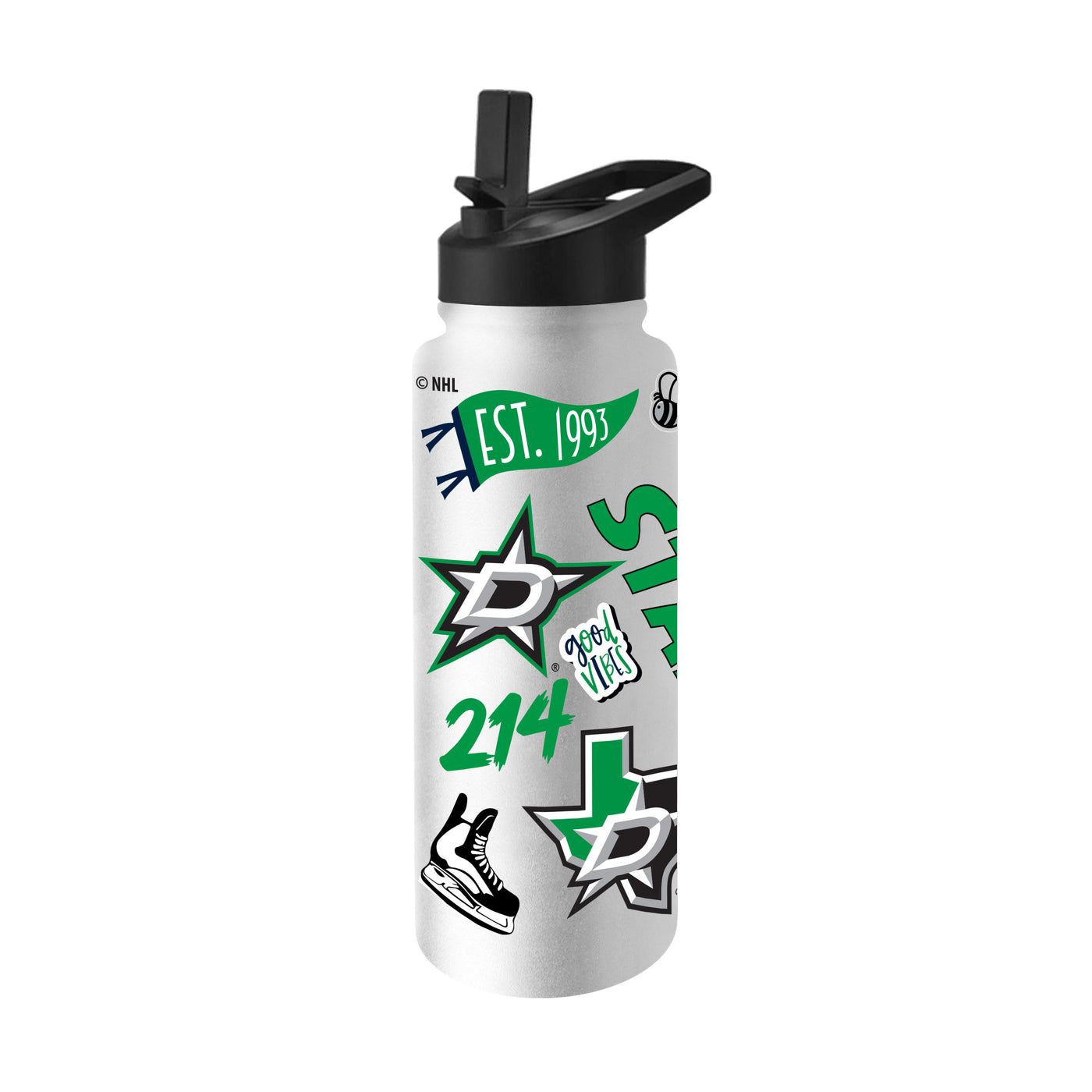 Dallas Stars 34oz Native Quencher Bottle