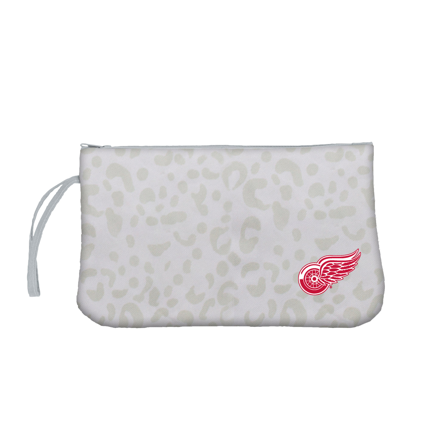 Detroit Red Wings Leopard Print Wristlet