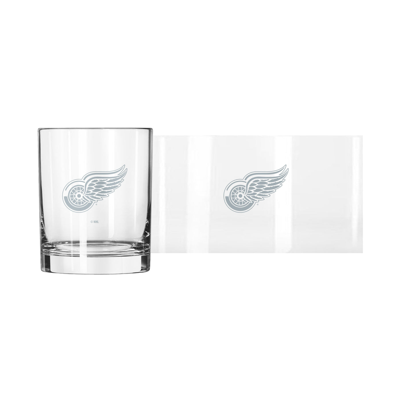 Detroit Red Wings 14oz Frost Rocks Glass