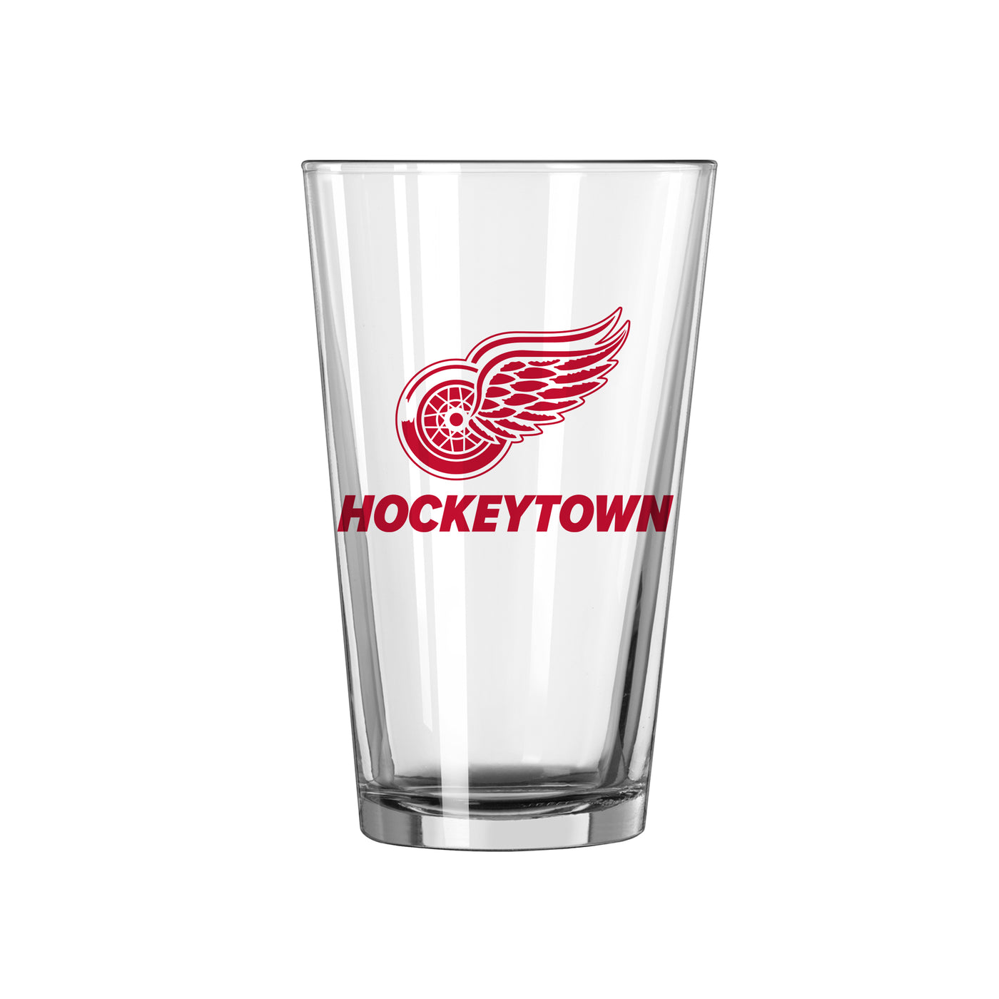 Detroit Red Wings 16oz Slogan Pint Glass