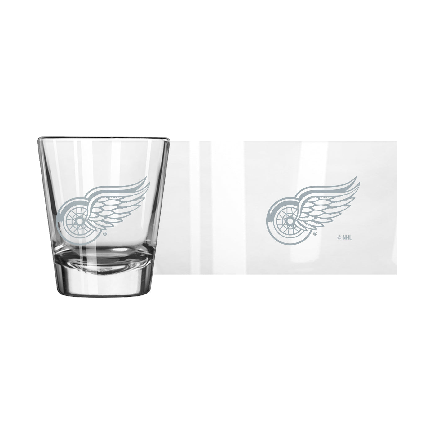 Detroit Red Wings 2oz Frost Shot Glass
