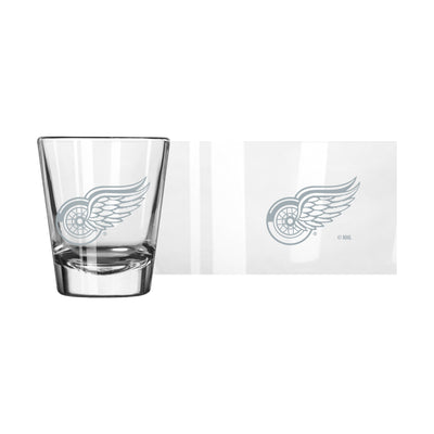 Detroit Red Wings 2oz Frost Shot Glass