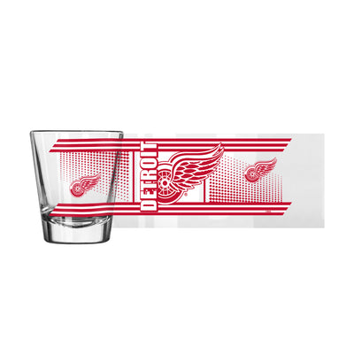 Detroit Red Wings 2oz Hero Shot Glass
