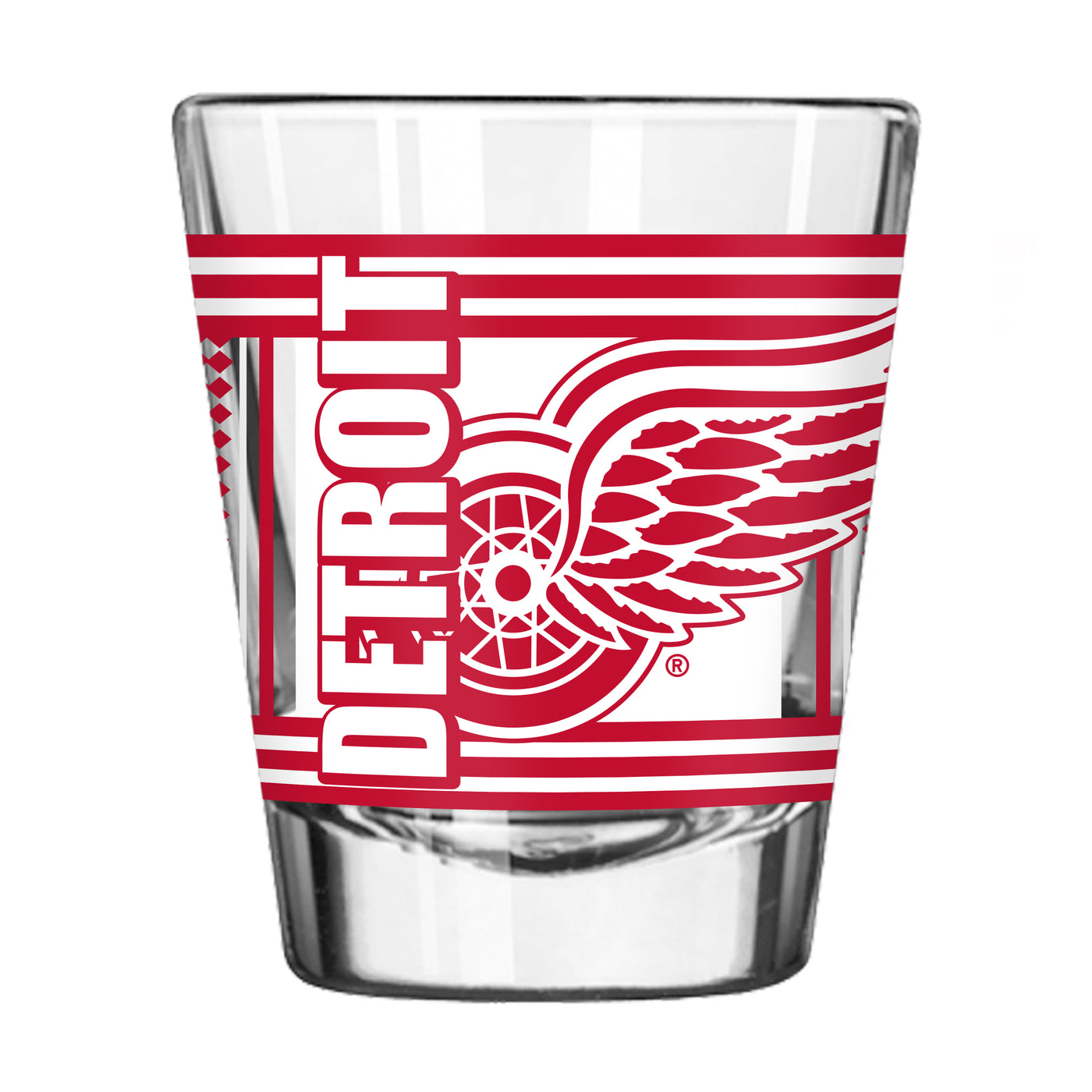 Detroit Red Wings 2oz Hero Shot Glass