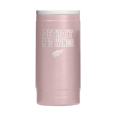Detroit Red Wings 12oz Dusk Stencil Powdercoat SlimCan Coolie