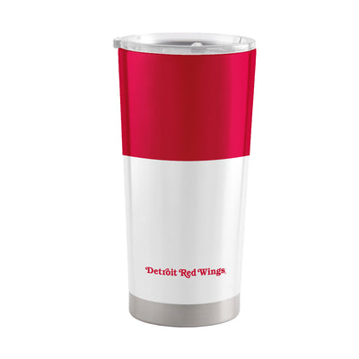 Detroit Red Wings 20oz Colorblock Stainless Tumbler - Logo Brands