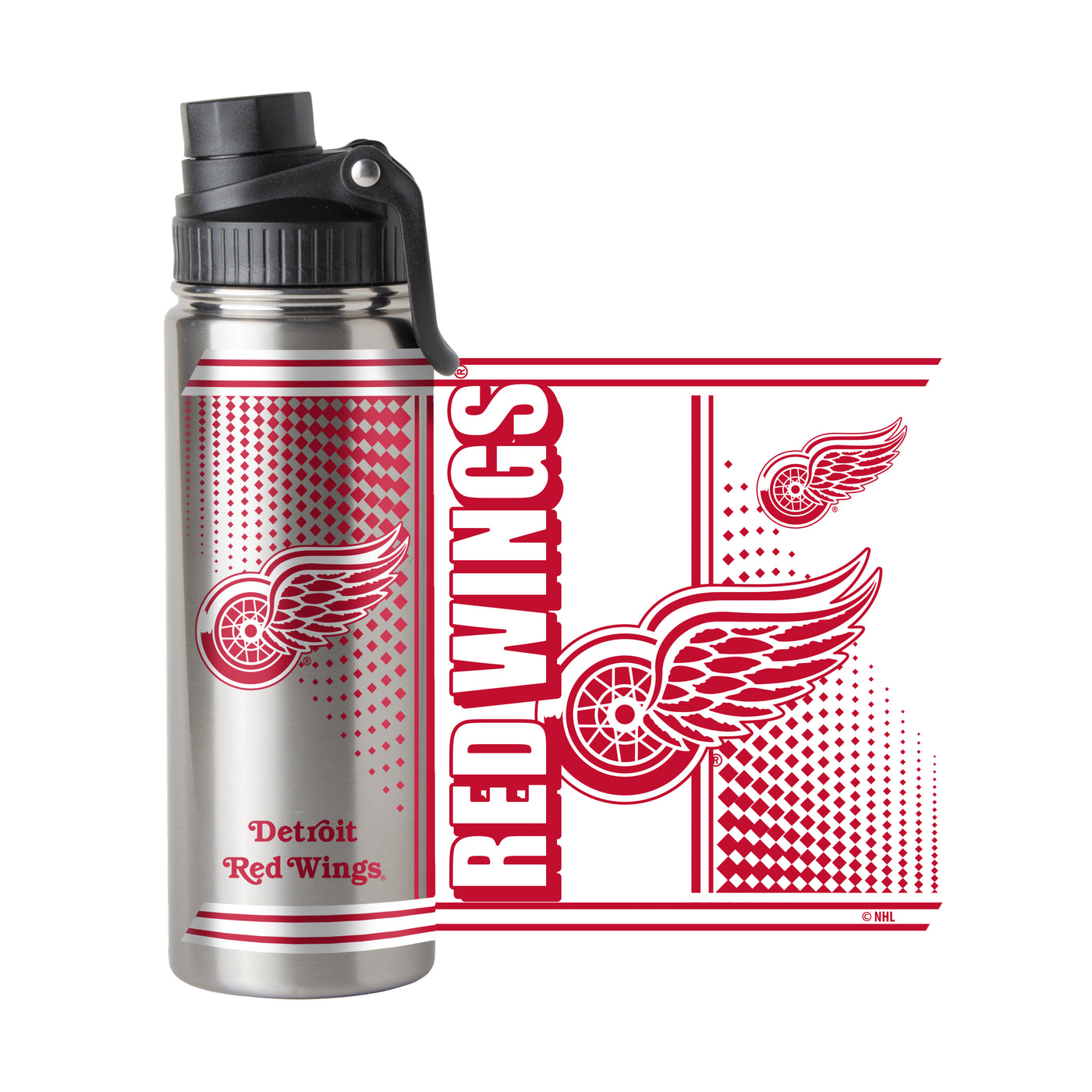 Detroit Red Wings Hero 21oz Twist Top Bottle