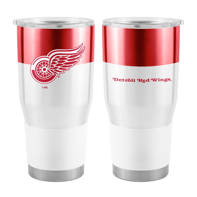 Detroit Red Wings 30oz Colorblock Stainless Steel Tumbler - Logo Brands