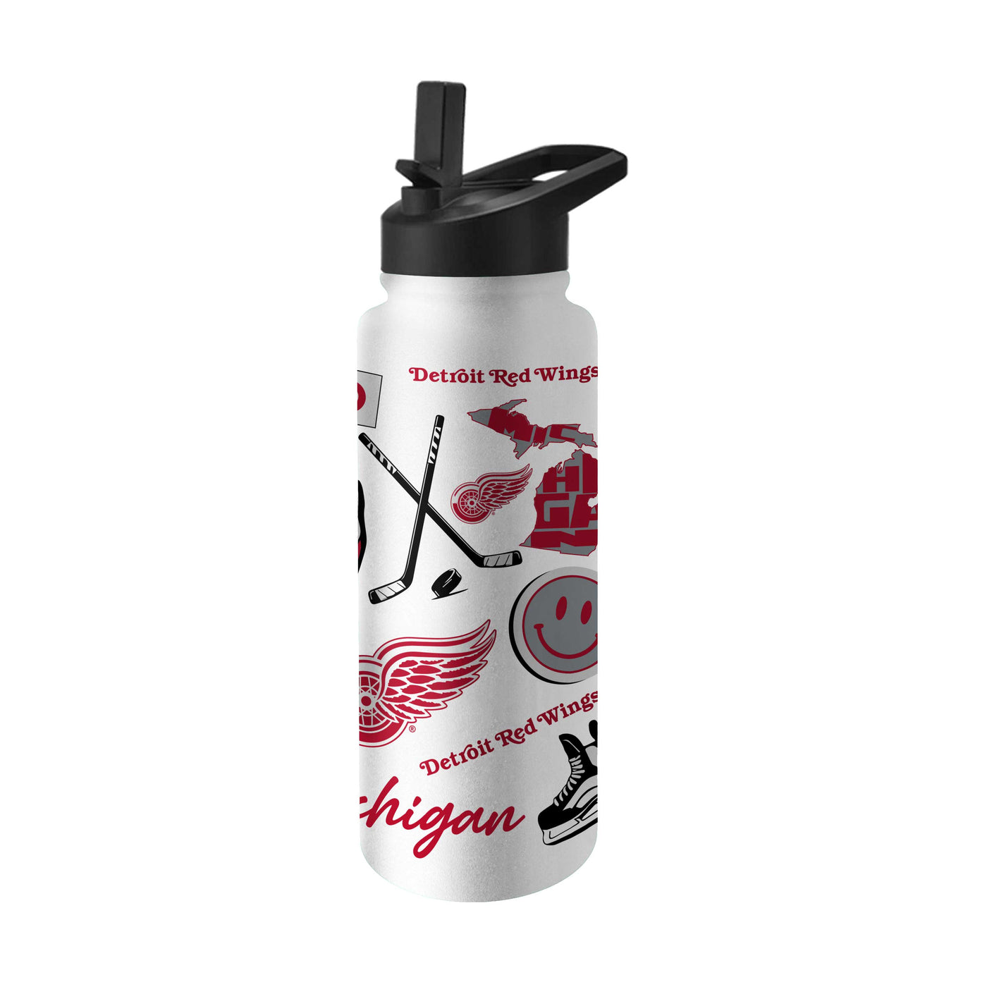 Detroit Red Wings 34oz Native Quencher Bottle