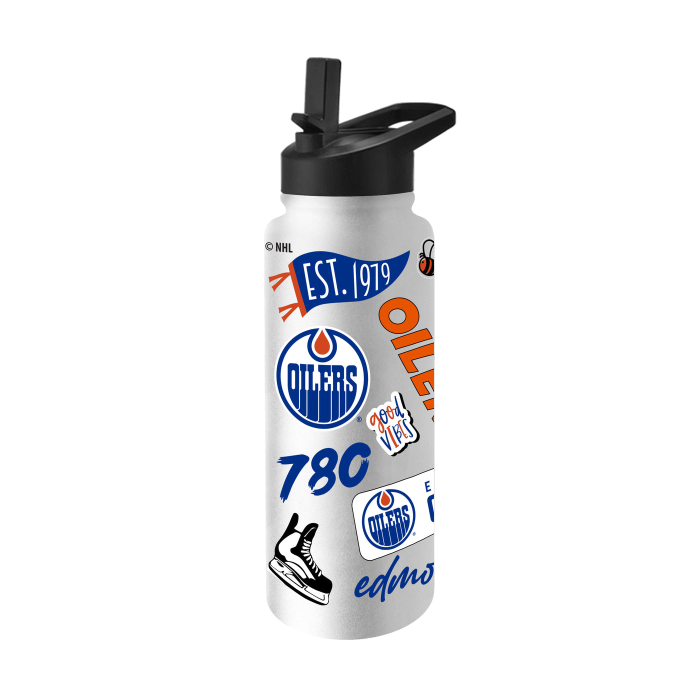 Edmonton Oilers 34oz Native Quencher Bottle
