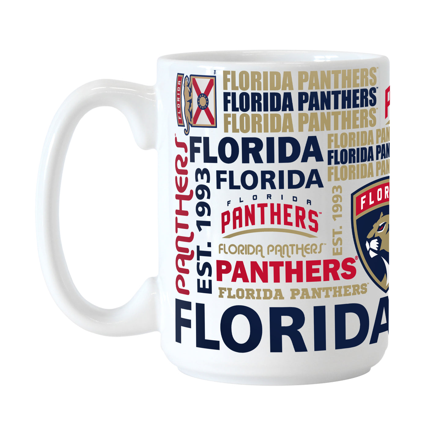 Florida Panthers 15oz Spirit Sublimated Mug