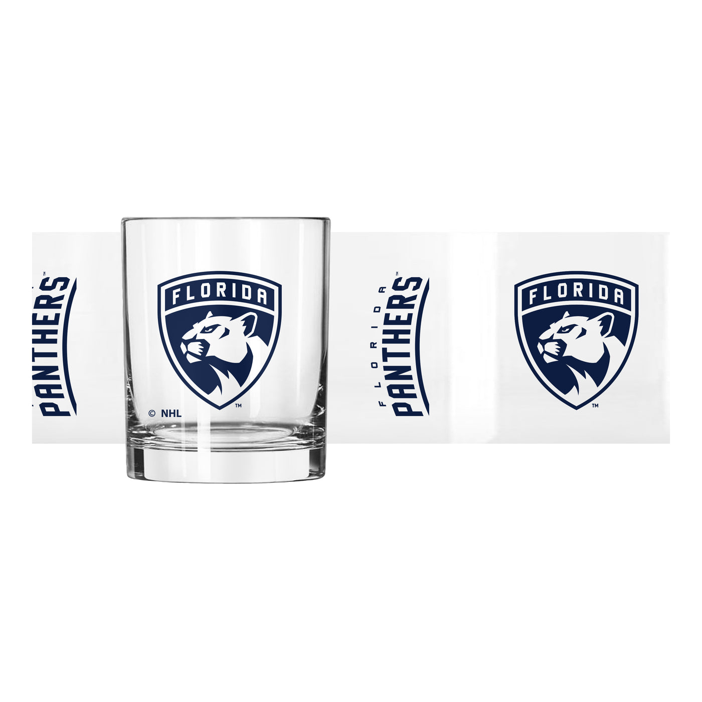 Florida Panthers 14oz Gameday Rocks Glass