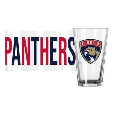 Florida Panthers 16oz Overtime Pint Glass