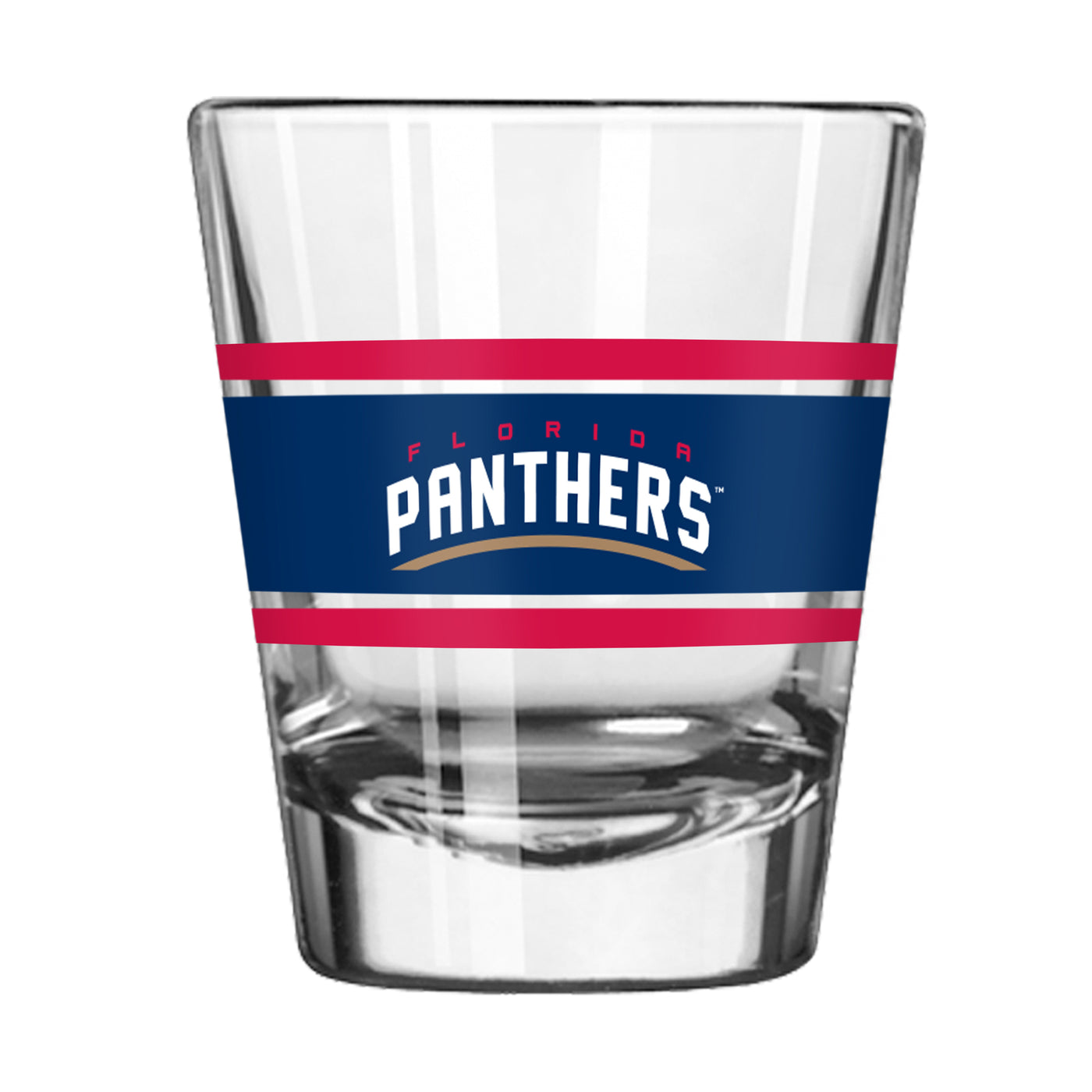 Florida Panthers 2oz Stripe Shot Glass