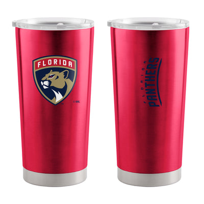 Florida Panthers 20oz Gameday Stainless Steel Tumbler - Logo Brands