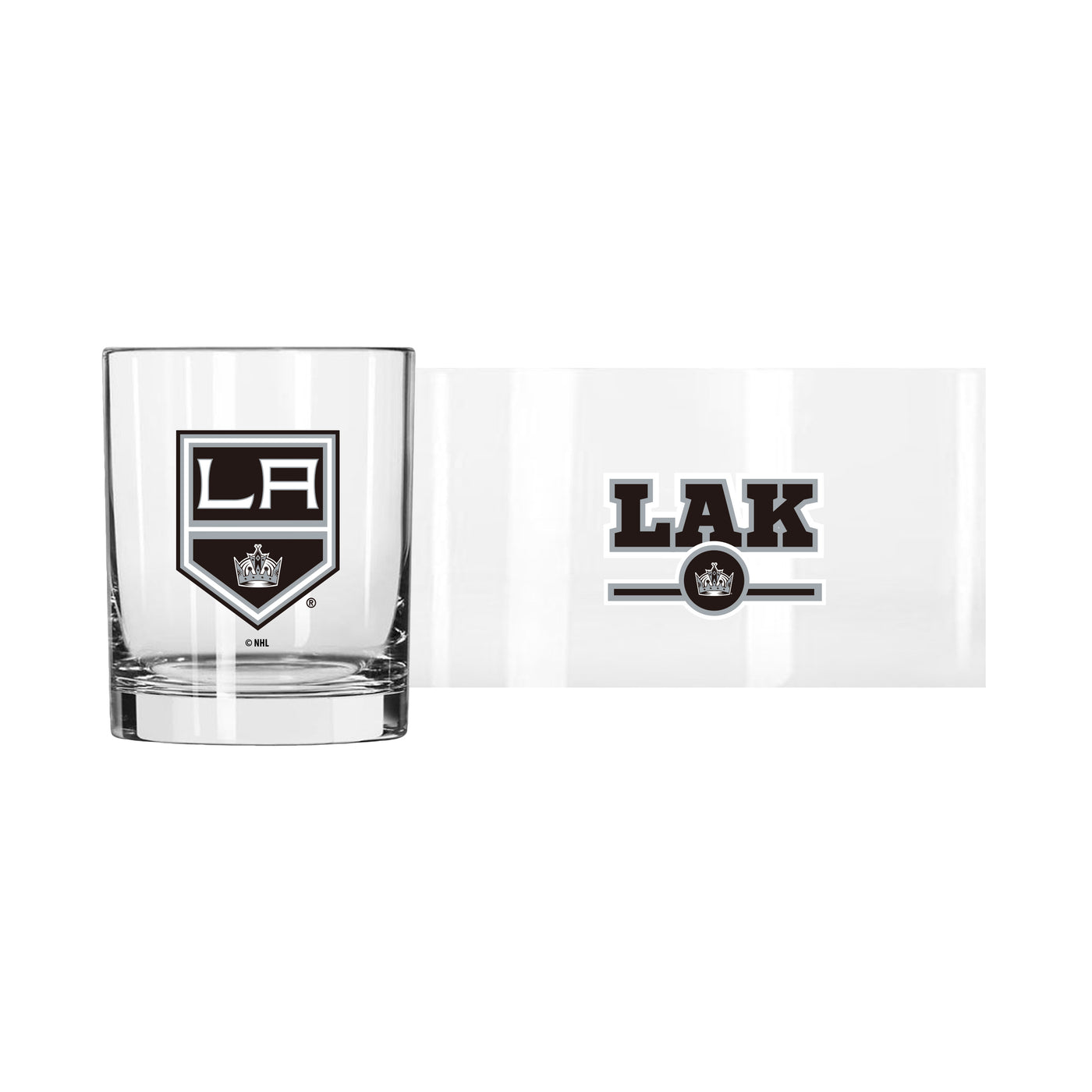 Los Angeles Kings 14oz Letterman Rocks Glass
