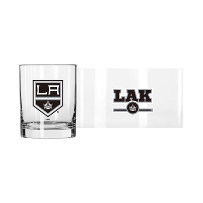 Los Angeles Kings 14oz Letterman Rocks Glass