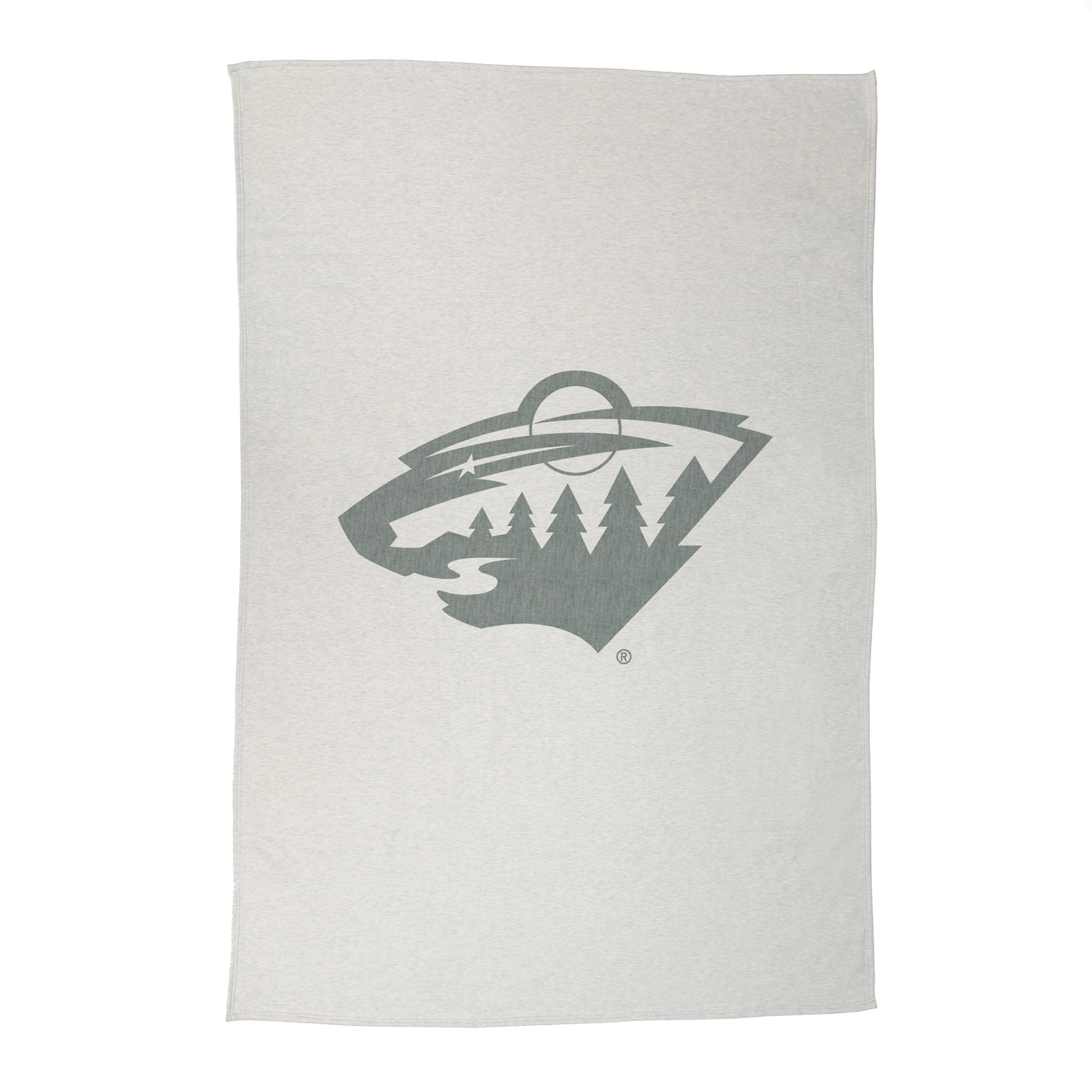 Minnesota Wild Oversized Logo Sublimated Sweatshirt Blanket
