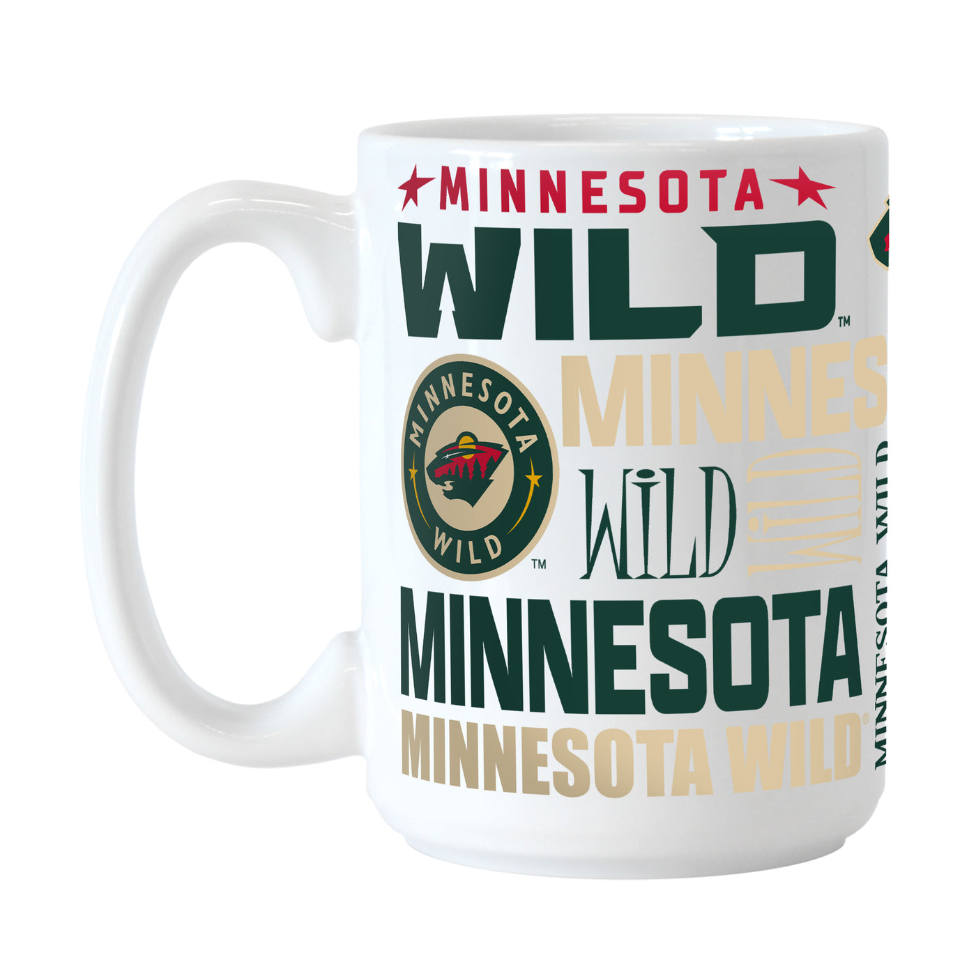 Minnesota Wild 15oz Spirit Sublimated Mug