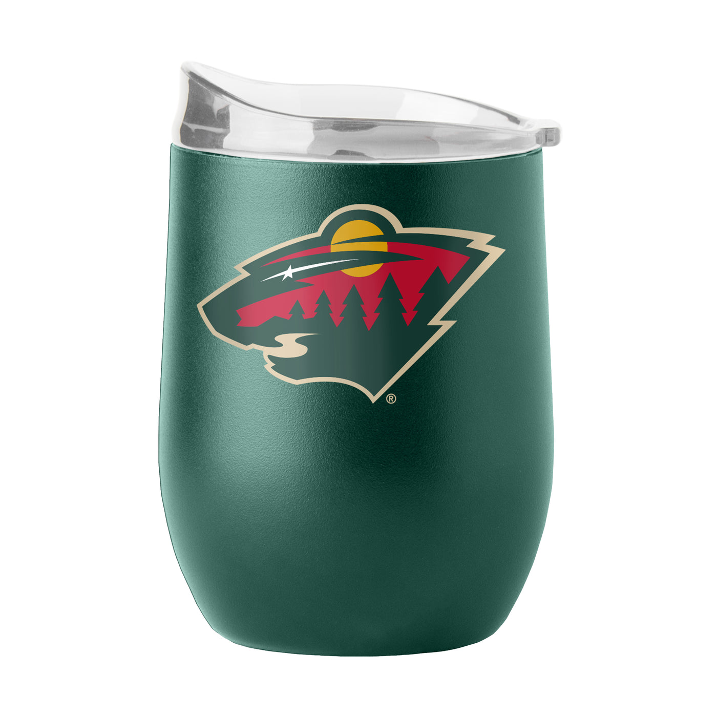Minnesota Wild 16oz Flipside Powder Coat Curved Bev