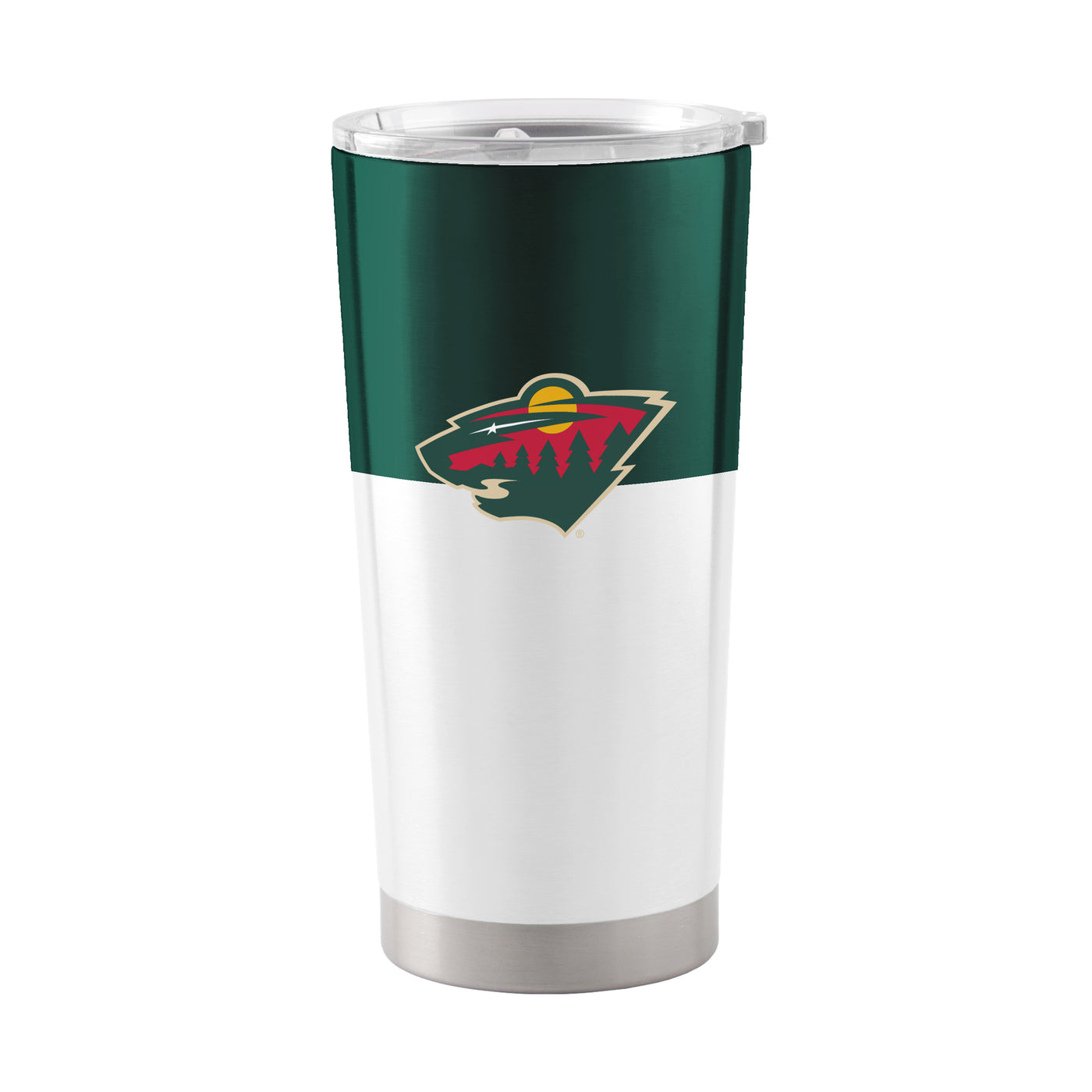 Minnesota Wild 20oz Colorblock Stainless Tumbler - Logo Brands
