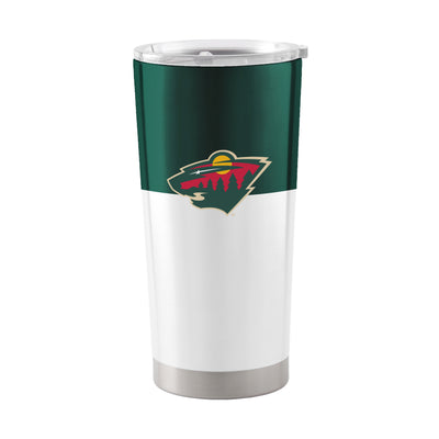 Minnesota Wild 20oz Colorblock Stainless Tumbler - Logo Brands