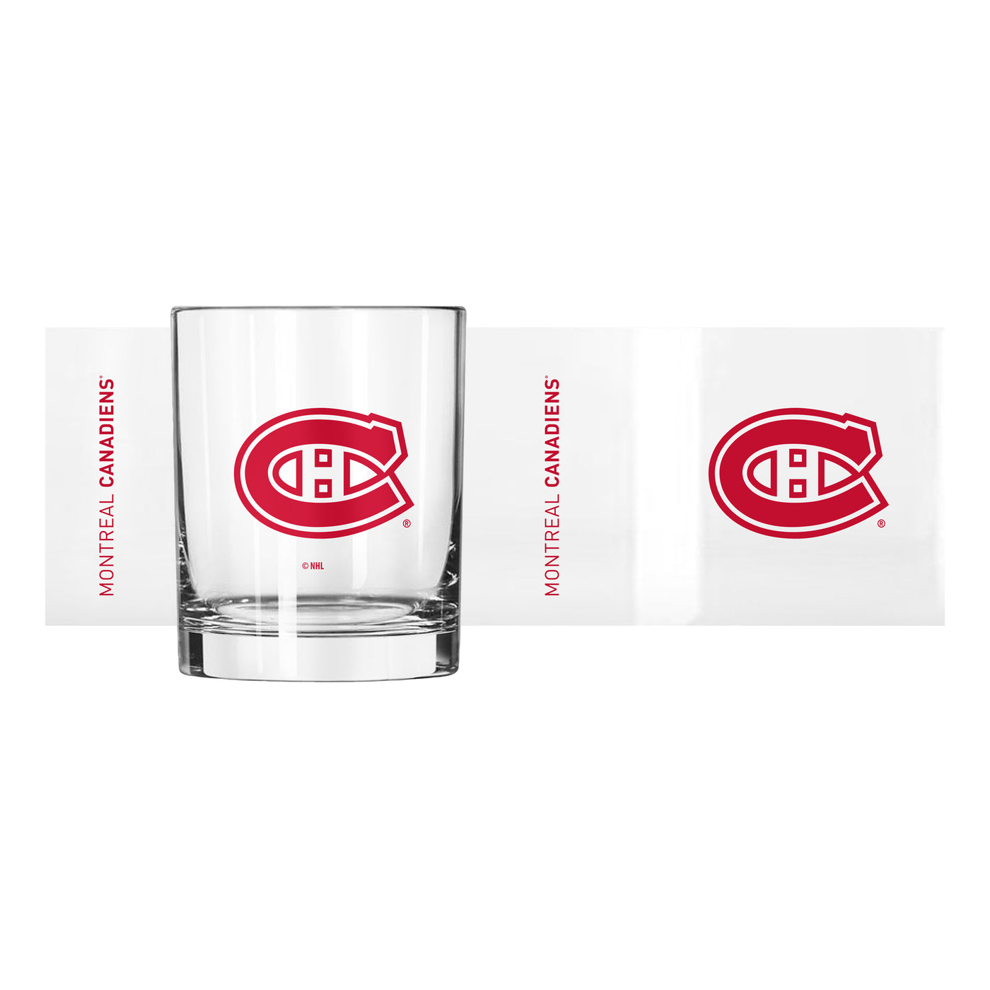 Montreal Canadiens 14oz Gameday Rocks Glass