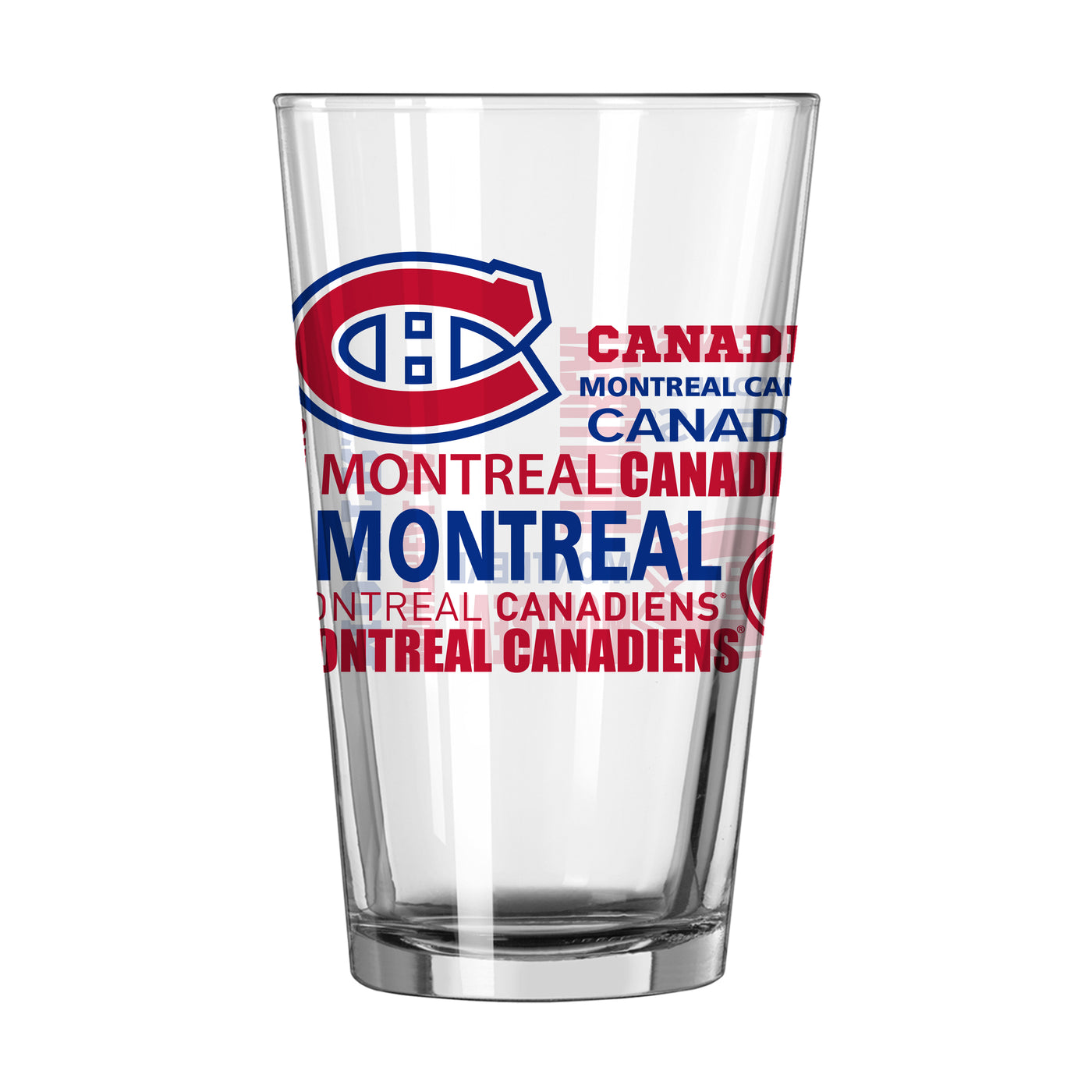 Montreal Canadiens 16oz Spirit Pint Glass