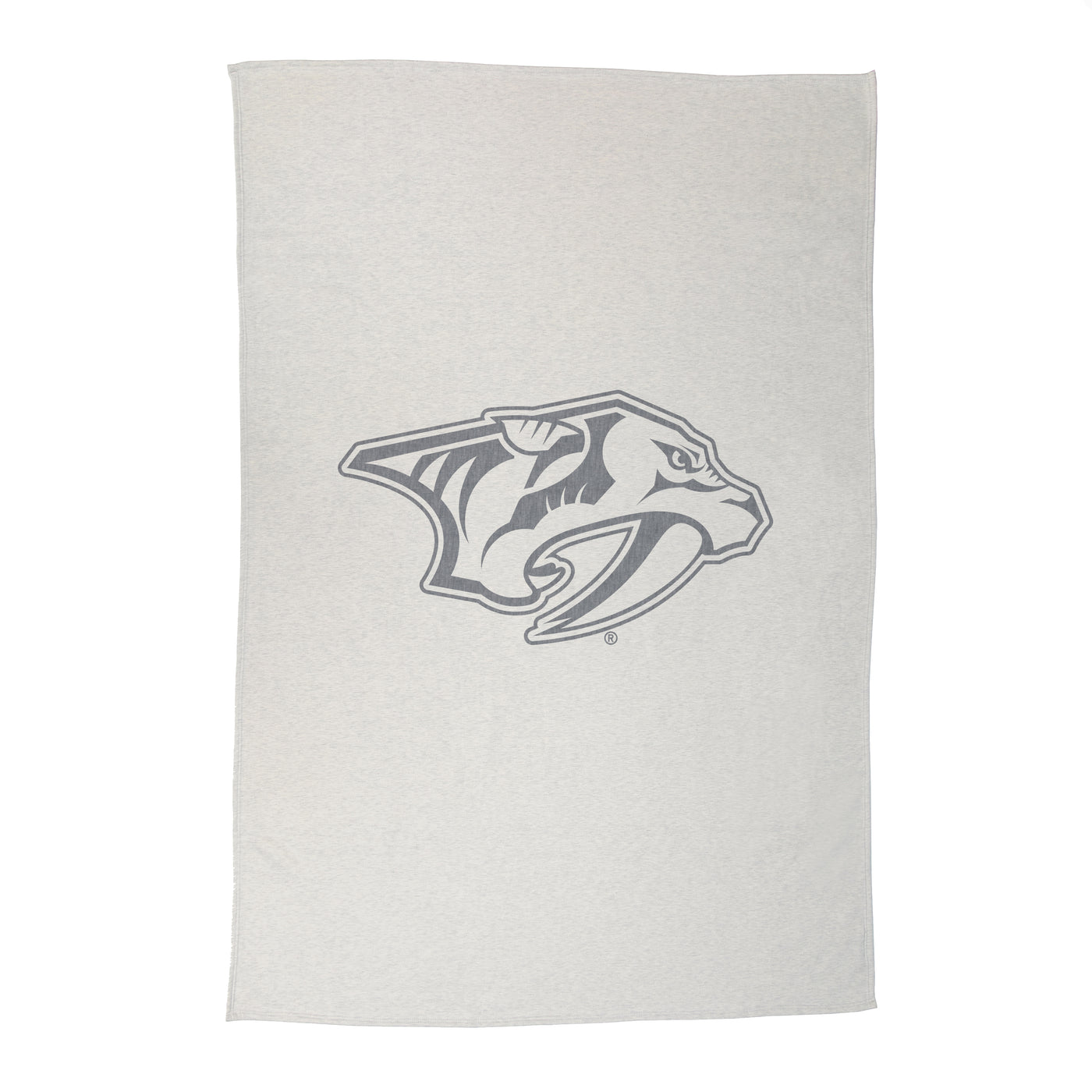 Nashville Predators Oversized Logo Sublimated Sweatshirt Blanket