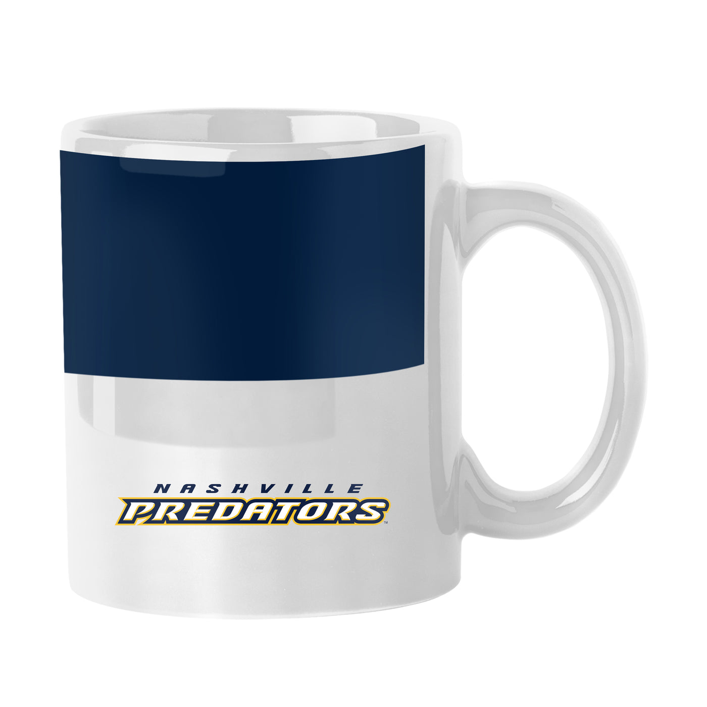 Nashville Predators 11oz Colorblock Sublimated Mug