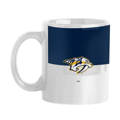 Nashville Predators 11oz Colorblock Sublimated Mug